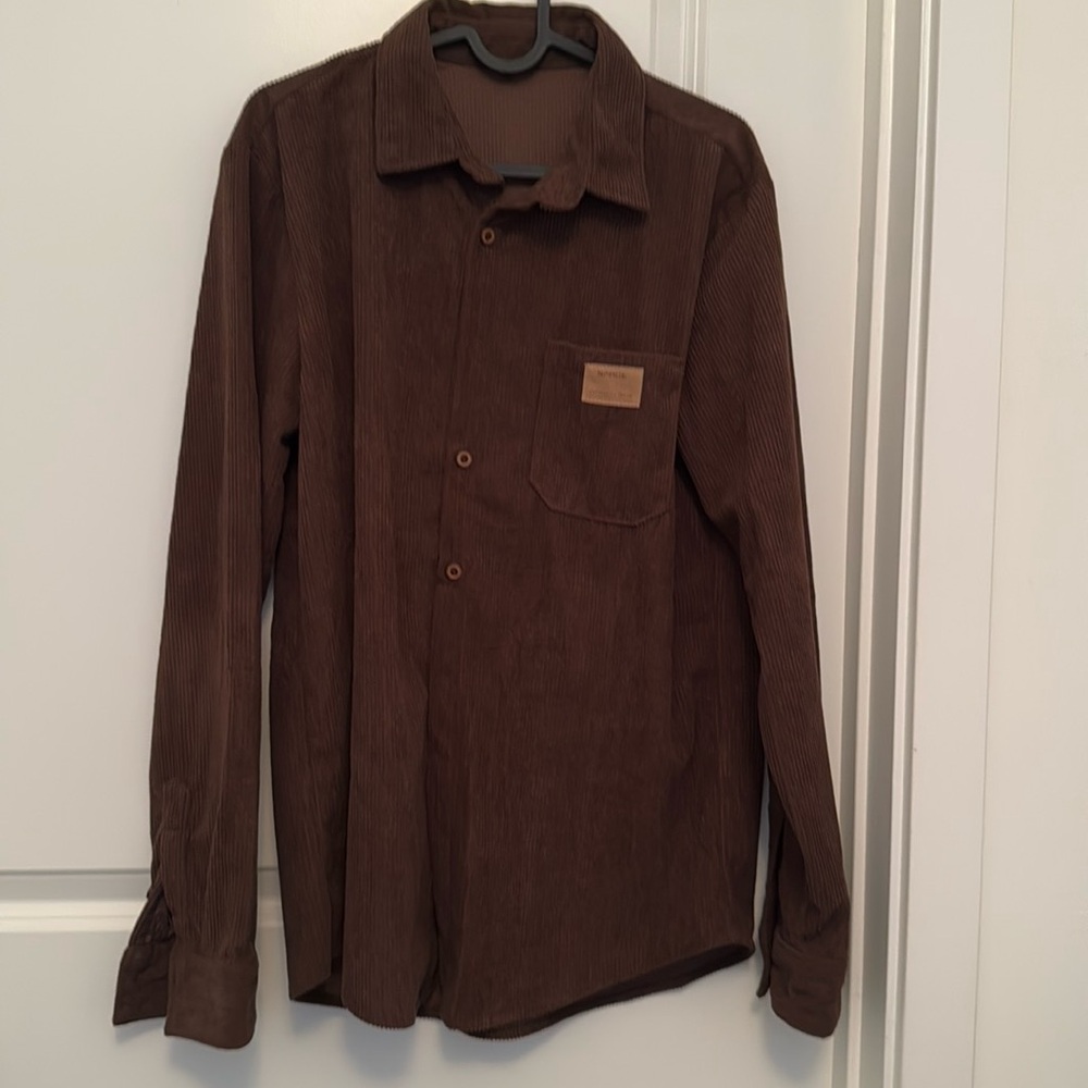 Brown corduroy jacket